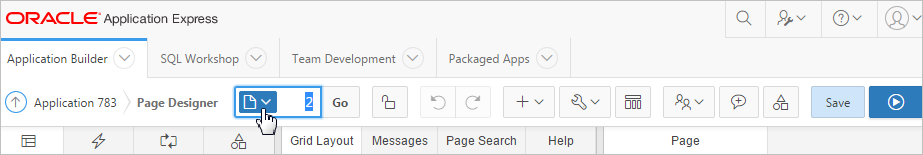 Description of pd_toolbar.png follows