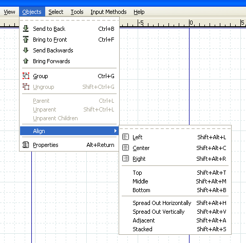 Objects / Align Options